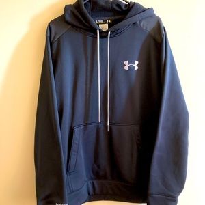 Under Amour Mens Fleece lined long sleeve active hoodie